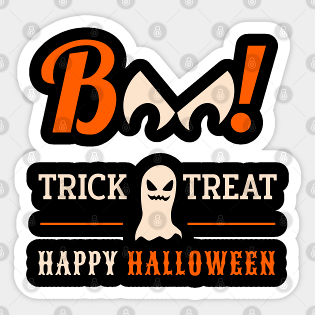 BOO! Sticker by just3luxxx